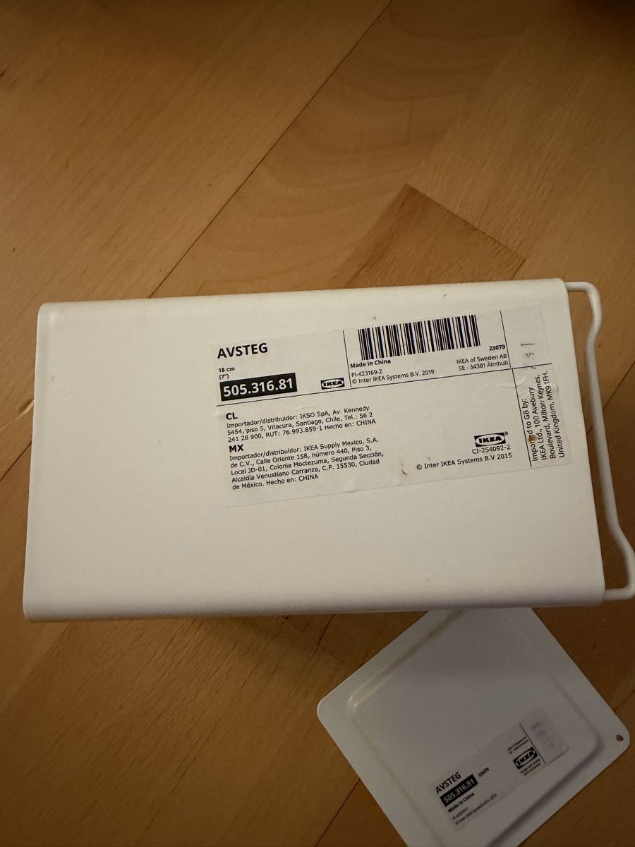 Ikea Tutti gli attrezzi: IKEA AVSTEG cutlery stand, white  – Usato da Zürich venduto da arr_vq5w 3