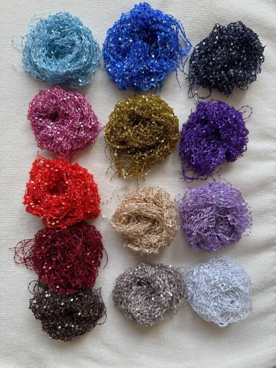 Foulard & Sciarpe: Funkelnde handgemachte Schals – Nuovo e nell'imballaggio originale da Zürich venduto da dmi_by9r 8