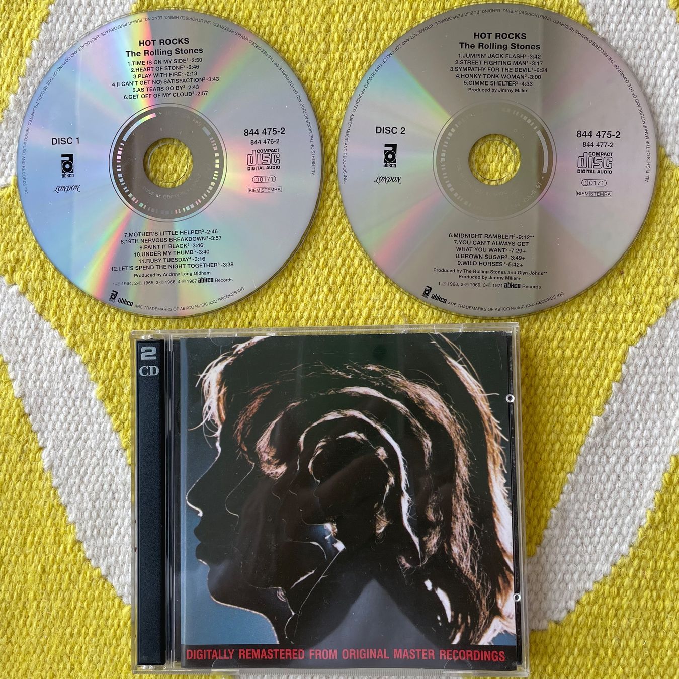 CD: ROLLING STONES-2CD HOT ROCKS 1964-1971 – Usato da Rorschacherberg venduto da CD-Roli