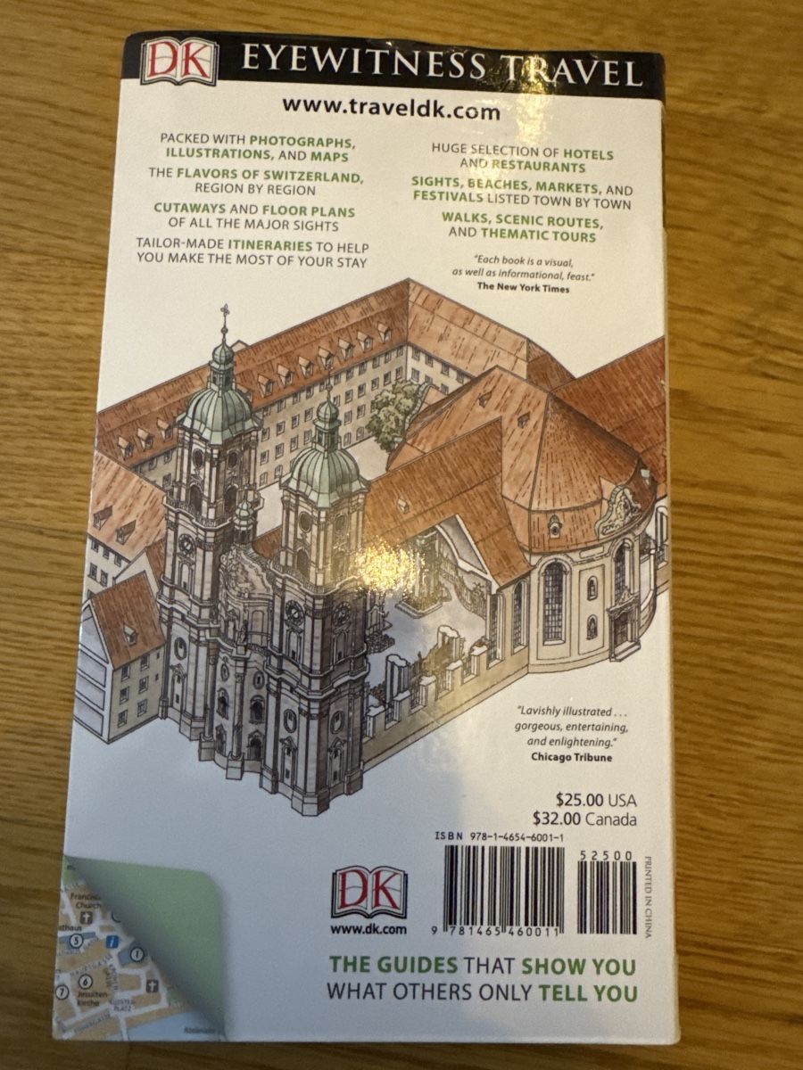 Libri: Switzerland: Eyewitness Travel – Usato da Horgen venduto da bigc_littled 1