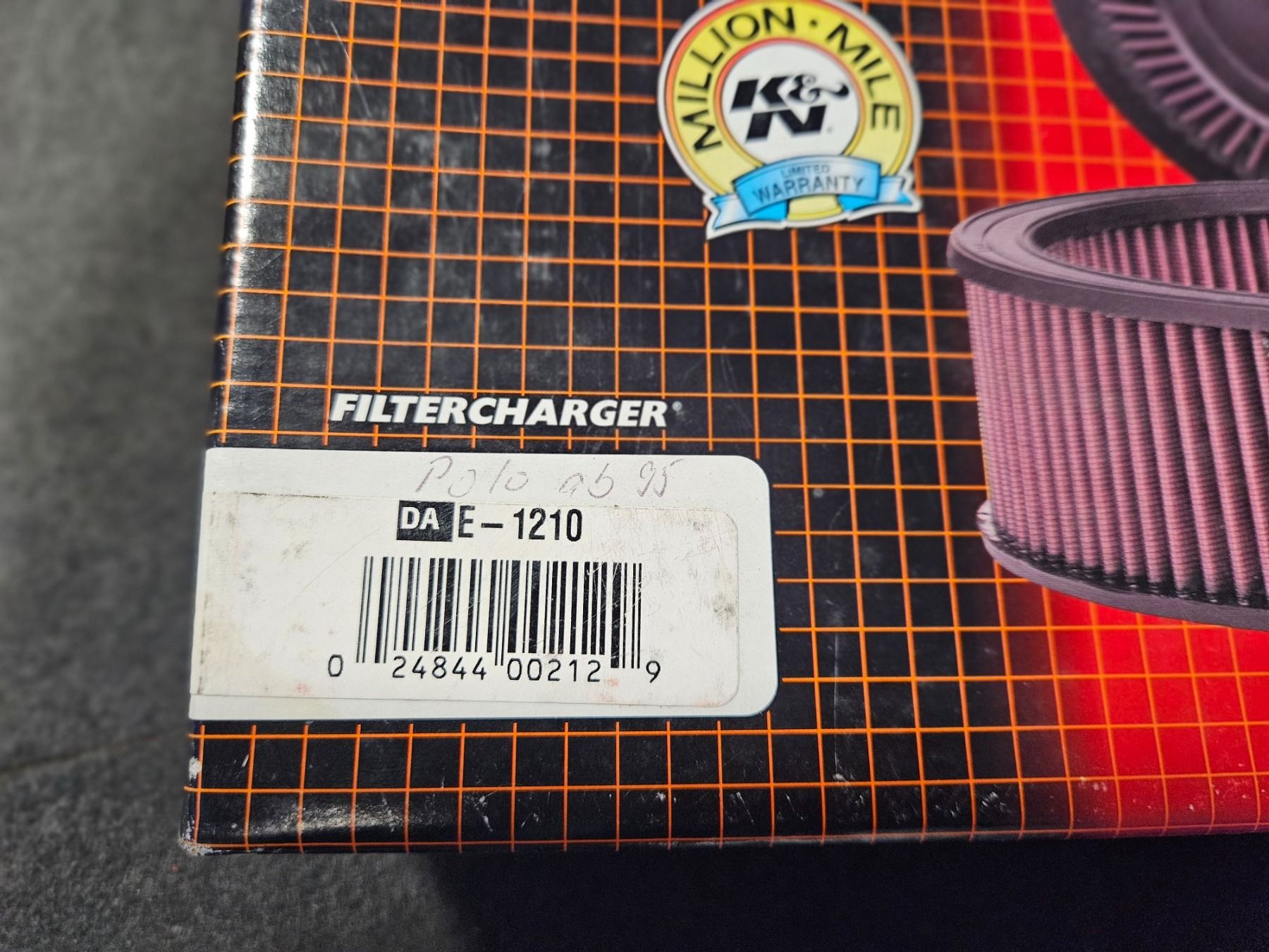 Volkswagen Alle Autoersatzteile: K&N Sportluftfilter zu VW Polo – Gebraucht aus Kallnach von Aircooler 1