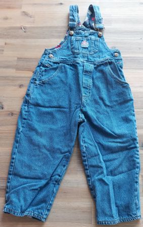 Kinder Latzhose Denim Gr. 98 von H&M