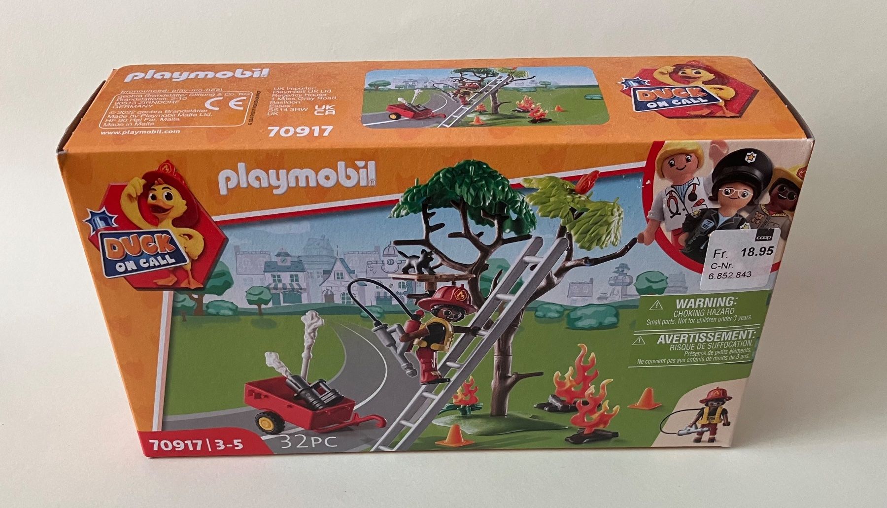 Playmobil Giocattoli: Playmobil Duck on Call 70917 – Nuovo e nell'imballaggio originale da CHENE-BOUGERIES venduto da homeswisshome 1