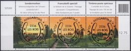 1259-1261 Juralandschaft mit FD-Vollstempel Les Bois 4.3.08