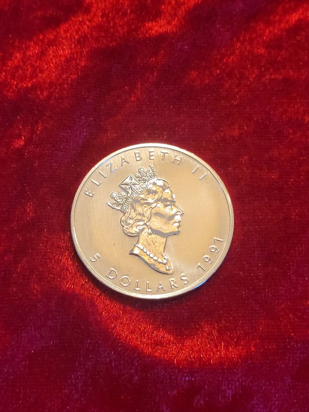 Alle Münzen: 1 oz Maple Leaf 1991 – Gebraucht aus Neuenkirch von majortom30