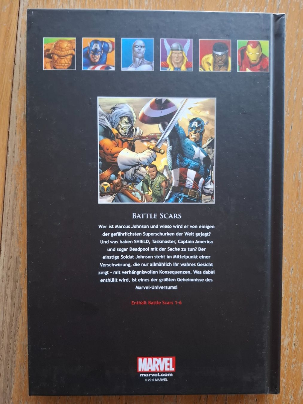 Fumetti: DIE OFFIZIELLE MARVEL COMIC SAMMLUNG BAND 75 HC:BATTLE SCARS – Usato da Wildegg venduto da M63m 1