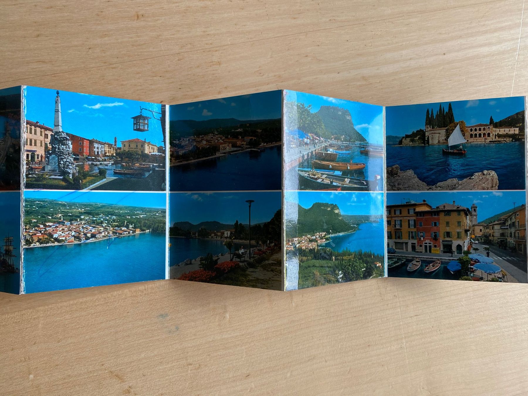 Cartoline postali: Fotoleporello LAGO DI GARDA – Usato da deitingen venduto da popcorn02 2