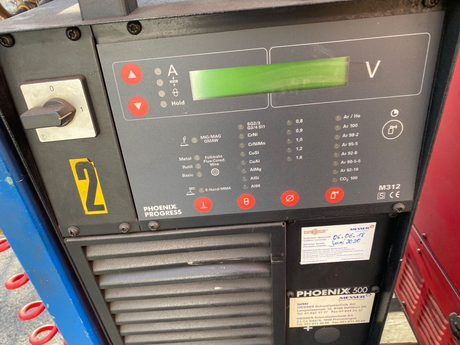 EWM Tutti gli attrezzi: 1x EWM Hightech Welding Phoenix 500 Prog – Usato da Nebikon venduto da schnischna80 5