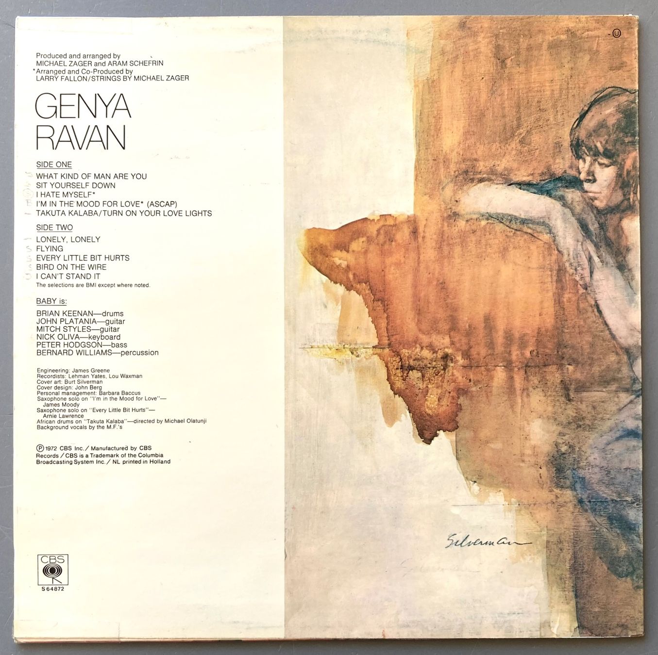 Vinyles: GENYA RAVAN - GENYA RAVAN – D'occasion à Poliez-Pittet par Newtown-Records 1