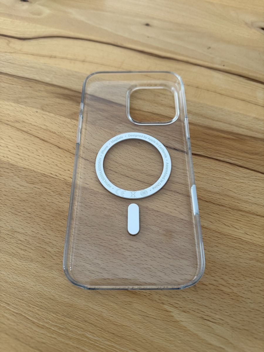 Apple Covers & Schutzfolien: Apple Clear Case iPhone 16 Pro Max Original Neu – Neu und originalverpackt aus Derendingen von X3M_21