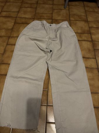 Pantalon ample beige taille élastique Xl Marina !