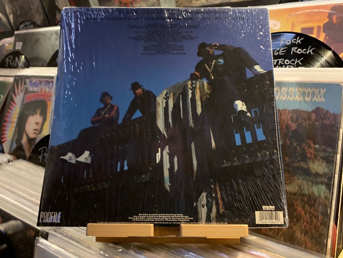 Schallplatten: RUN DMC - TOUGHER THAN LEATHER...OG US 1988...VG+/EX – Gebraucht aus Gals von Diskopatshop 1