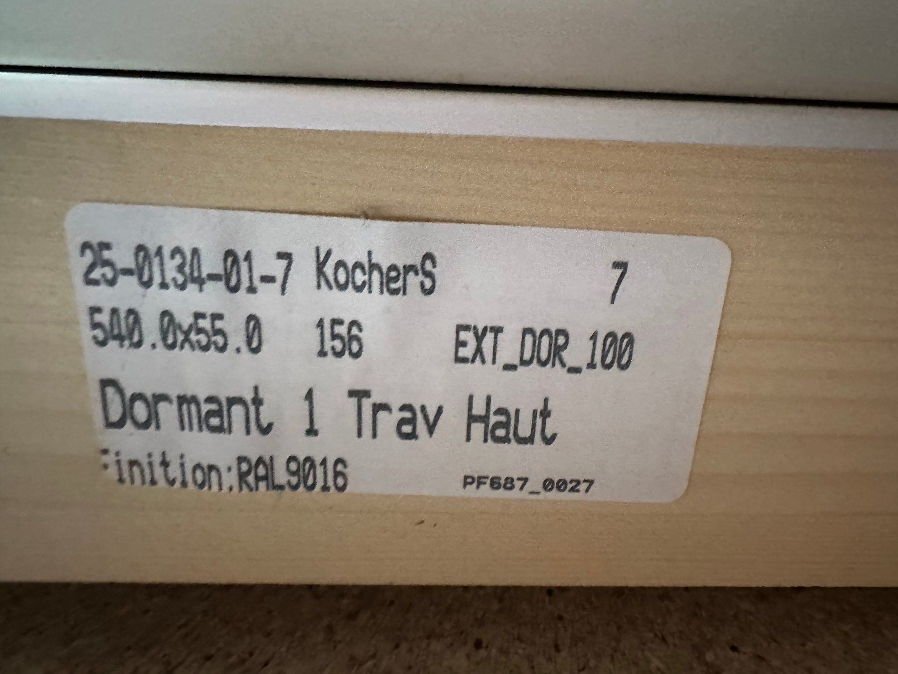 Fenster: 2 fenêtres blanches 750/500 – Gebraucht aus Ste-Croix von mjmg 2