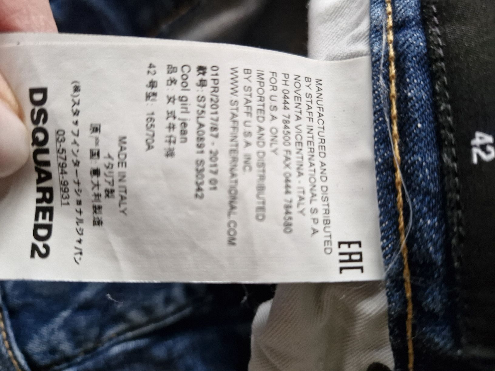 Jeans: Dsquared 2 Jeans cool Girl – Usato da Hendschiken venduto da Winkel10 3