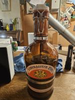 Löwengarten Bierflasche mit Bügelverschluss Vintage (D)