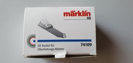 Märklin 74109 - 20x Sockel für Oberleitungsmasten
