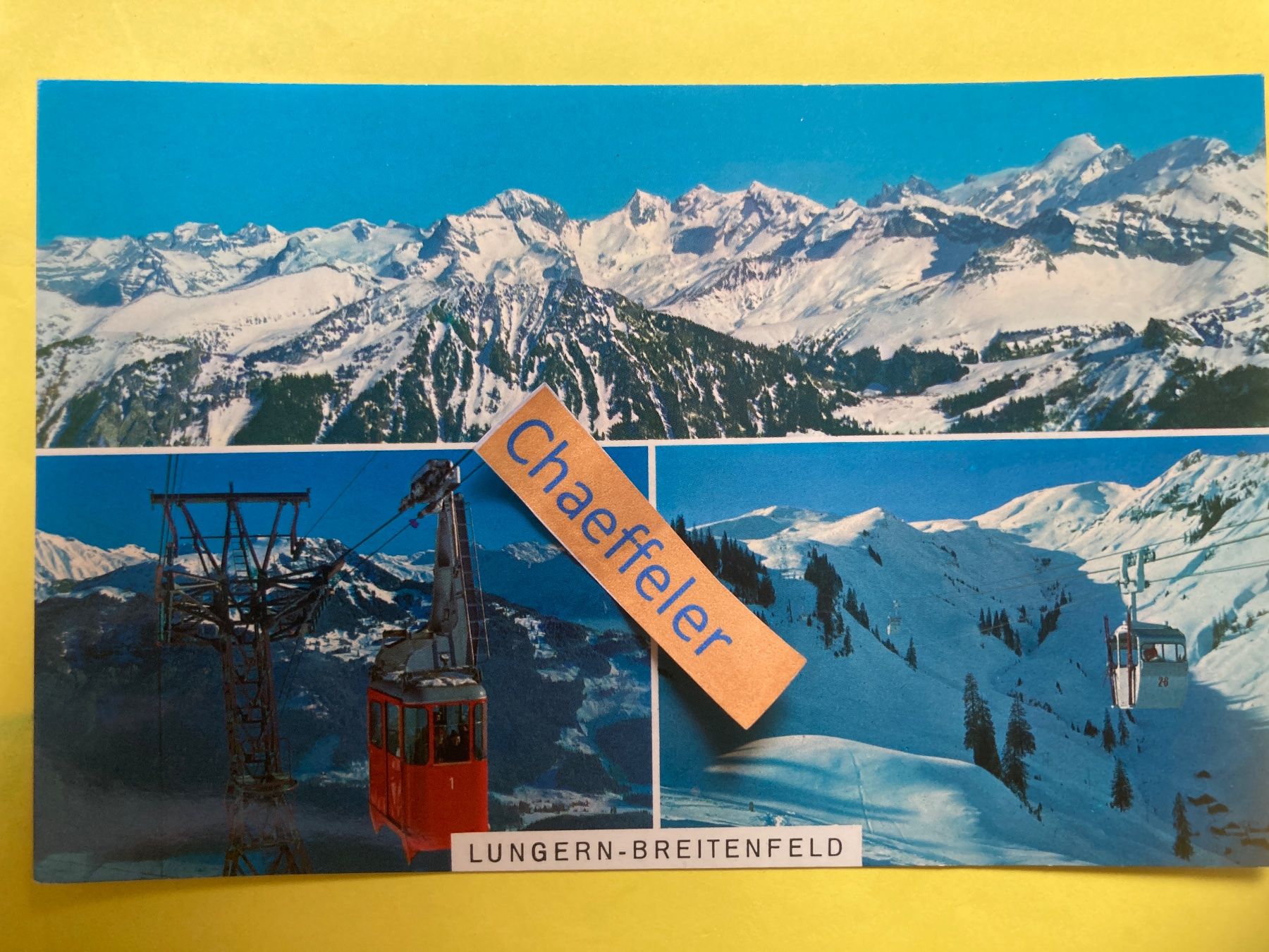 Cartes postales: Lungern - Breitenfeld – D'occasion à Zürich par Chaeffeler
