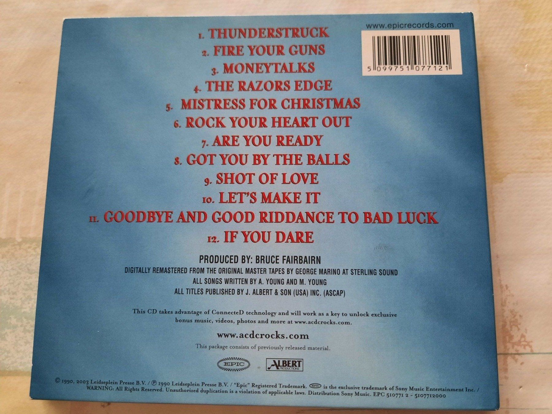 CDs: Cd AC / DC Razors Edge – D'occasion à Pully par  2