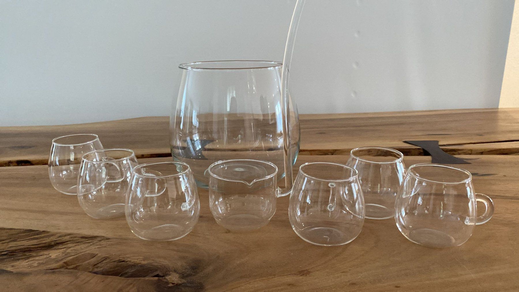 Verres: Bowle Set aus Glas, 6 Gläser – D'occasion à Dagmersellen par Arcticsnow2017 1
