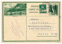 1930 Bildpostkarte Nr. 122-021 Bild MORCOTE, gest. Bahnpost