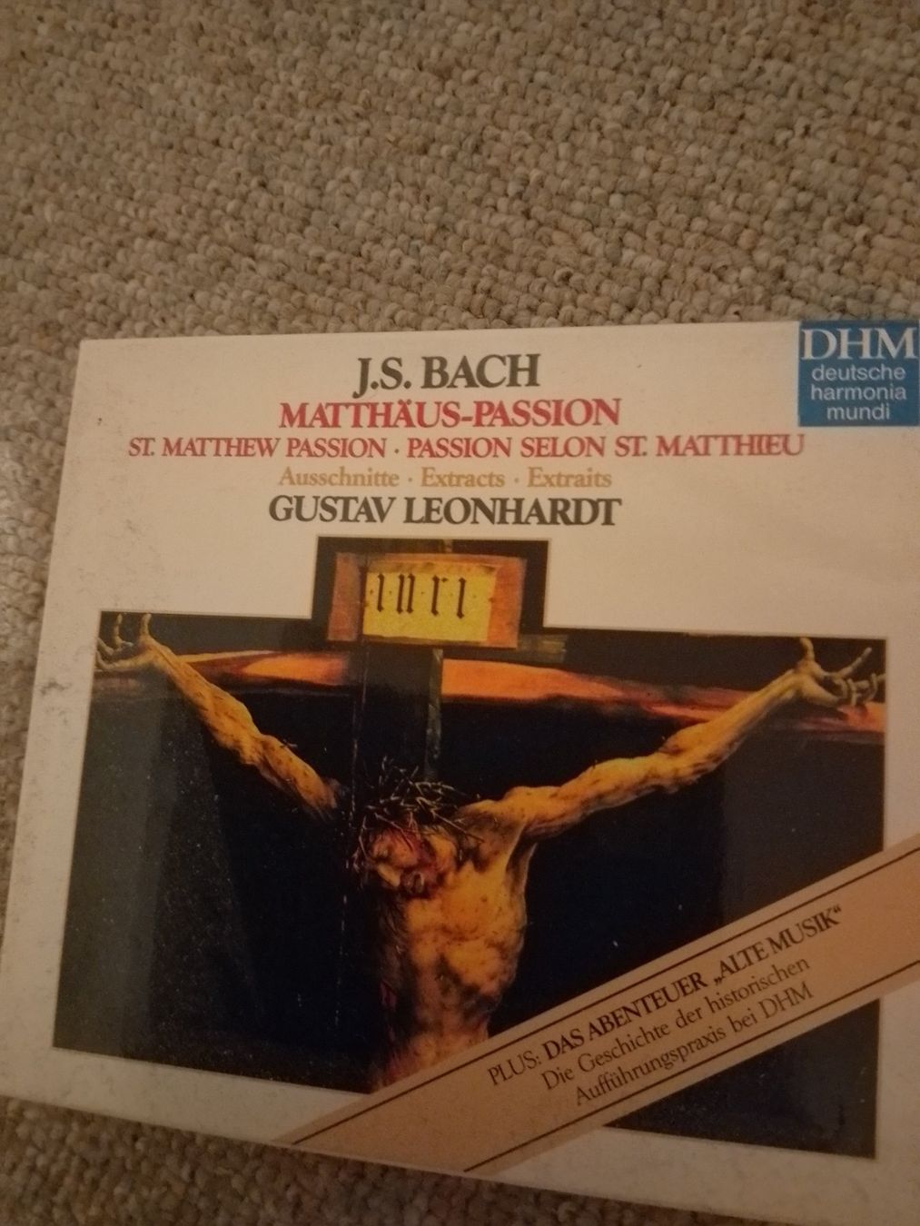 CD: CD, Matthäus Passion – Usato da Weinfelden venduto da PaterPio1968