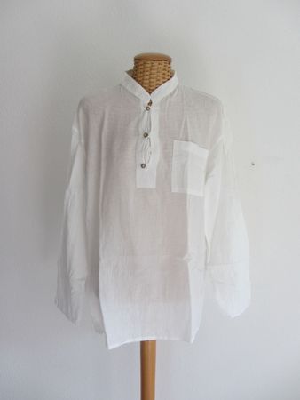 ARTITS - Vintage Bluse weiss L