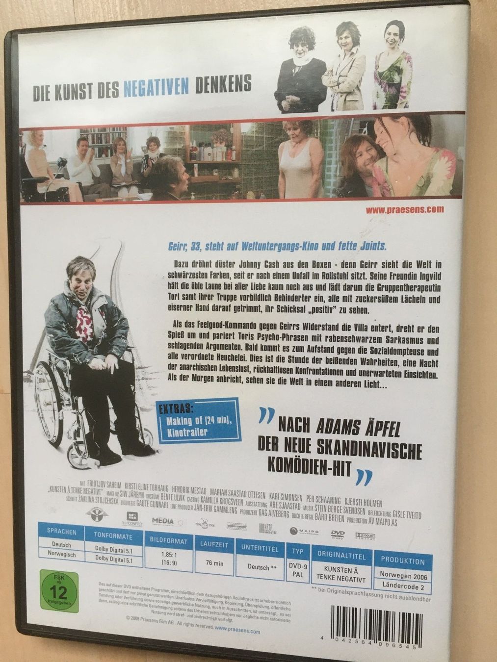 Alle DVDs: Die Kunst des negativen Denkens – Gebraucht aus Oberurnen von Numi2000 1