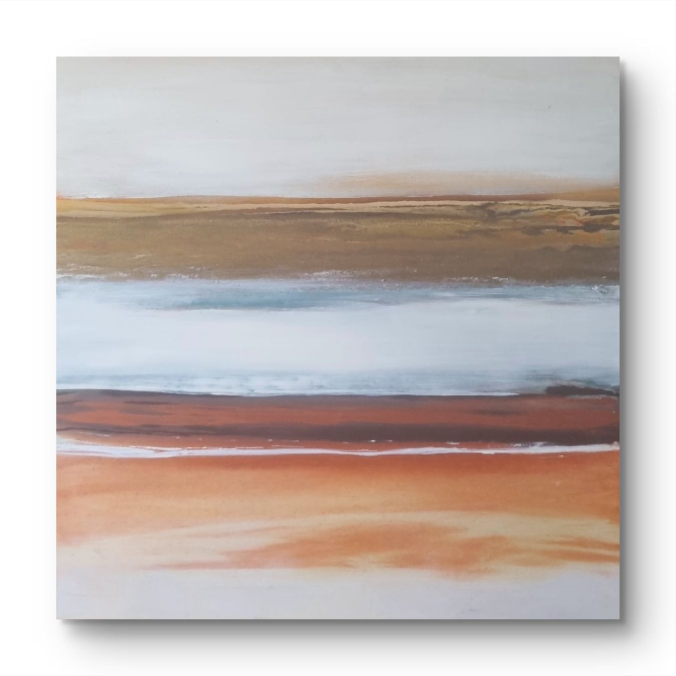 Tableaux: Originales abstraktes Bild 80x80x3cm – Neuf (Voir description) à Urdorf par Contra8 2