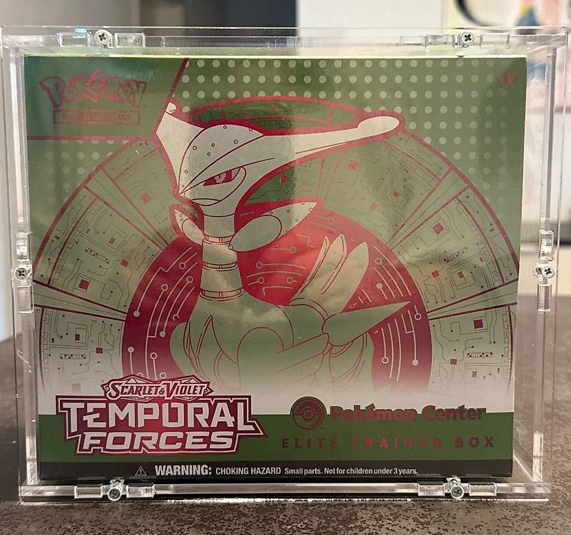 Pokémon Sammelbilder & Trading cards: Temporal Forces Iron Leaves Pokémon Center Elite Trainer Box – Neu und originalverpackt aus Penthaz von Loupuce