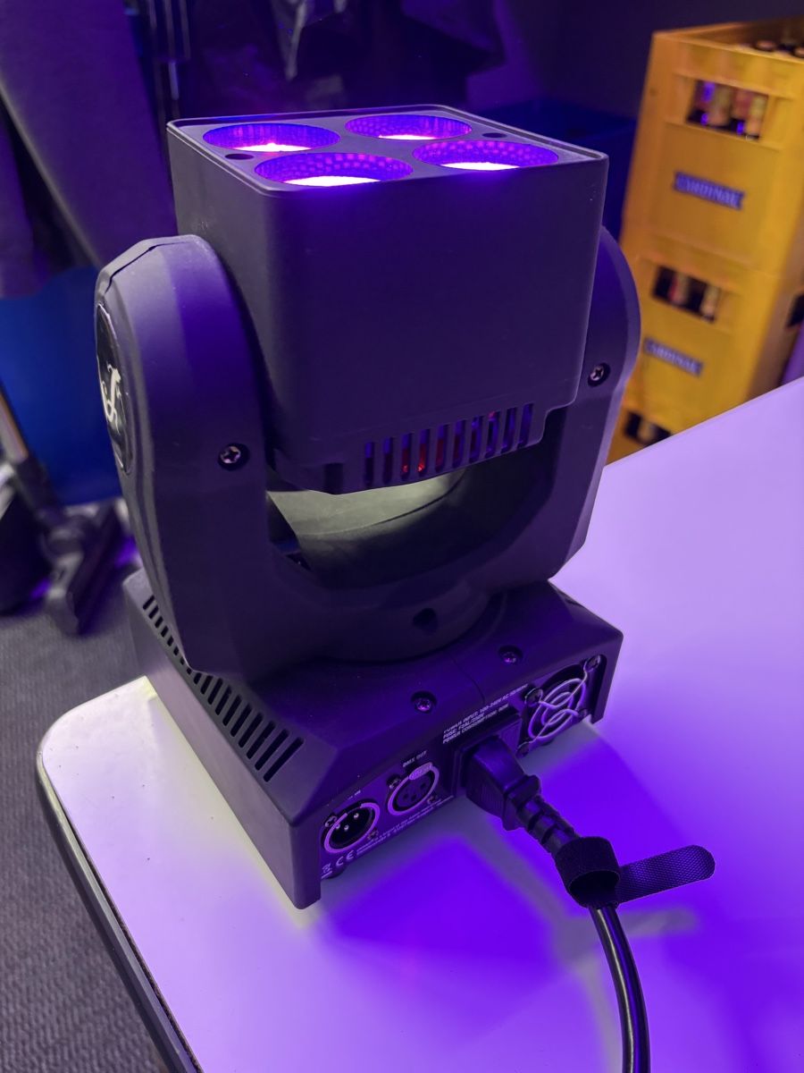 Lampade: Cameo NanoWash 400 LED Moving Head – Usato da Schwarzenburg venduto da DMZ-Eventtechnik 4