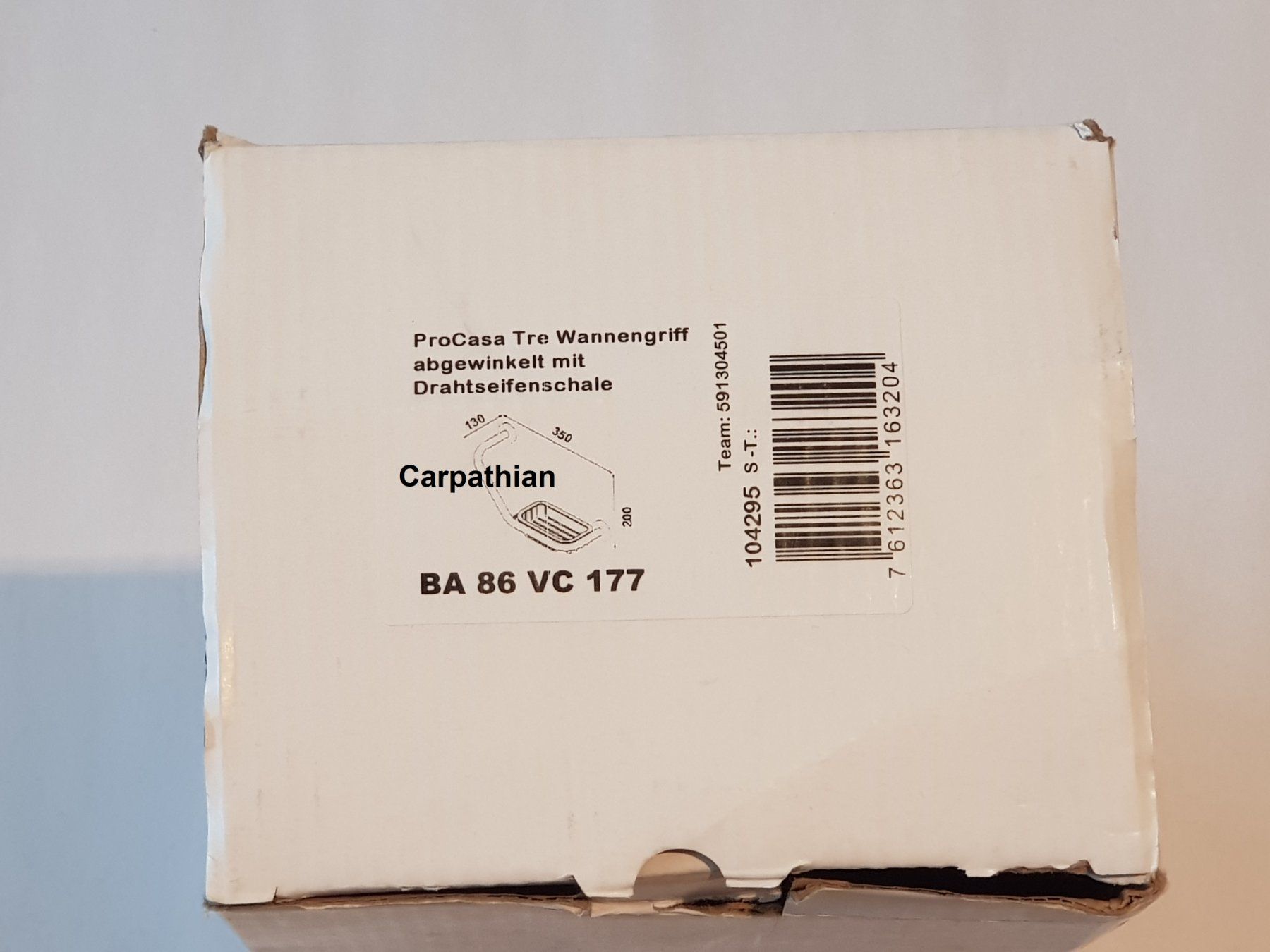 Rubinetteria: Wannengriff ProCasa Tre **TOP ANGEBOT** – Nuovo e nell'imballaggio originale da Unterlunkhofen venduto da Carpathian 3