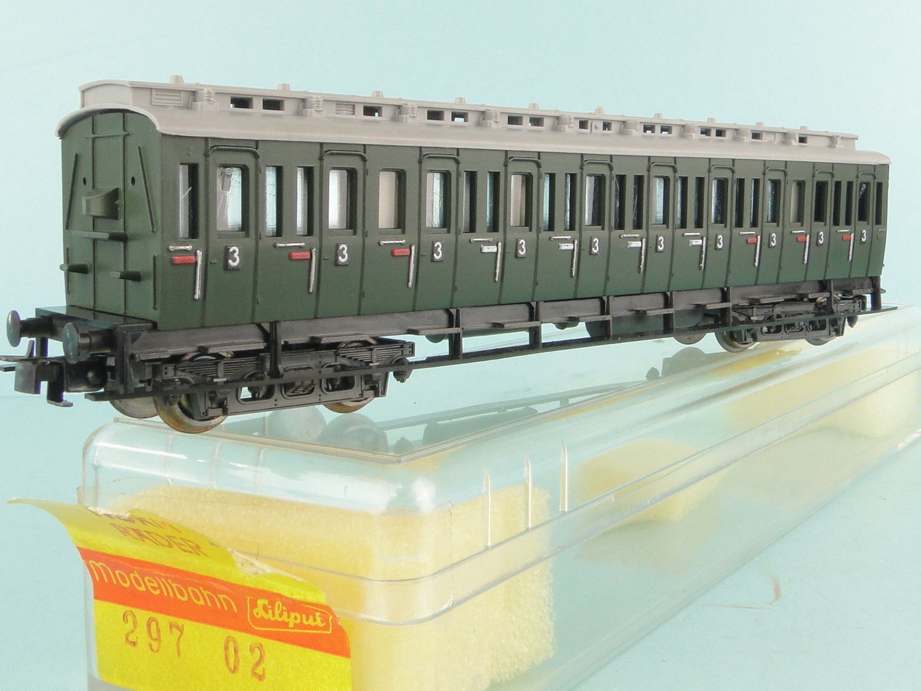 Liliput Modellini di ferrovie: Liliput 297 02 Oldtimer Wagen 3 Kl. – Usato da Bülach venduto da cann11
