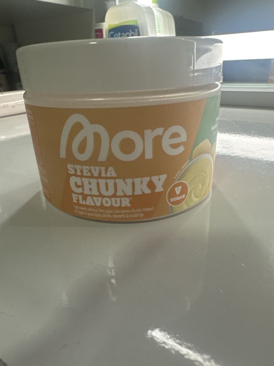 More Nutrition Cibi & Specialità: MORE Stevia Chunky Flavour Pure Vanilla – Nuovo e nell'imballaggio originale da Bassersdorf venduto da cel_2n7l