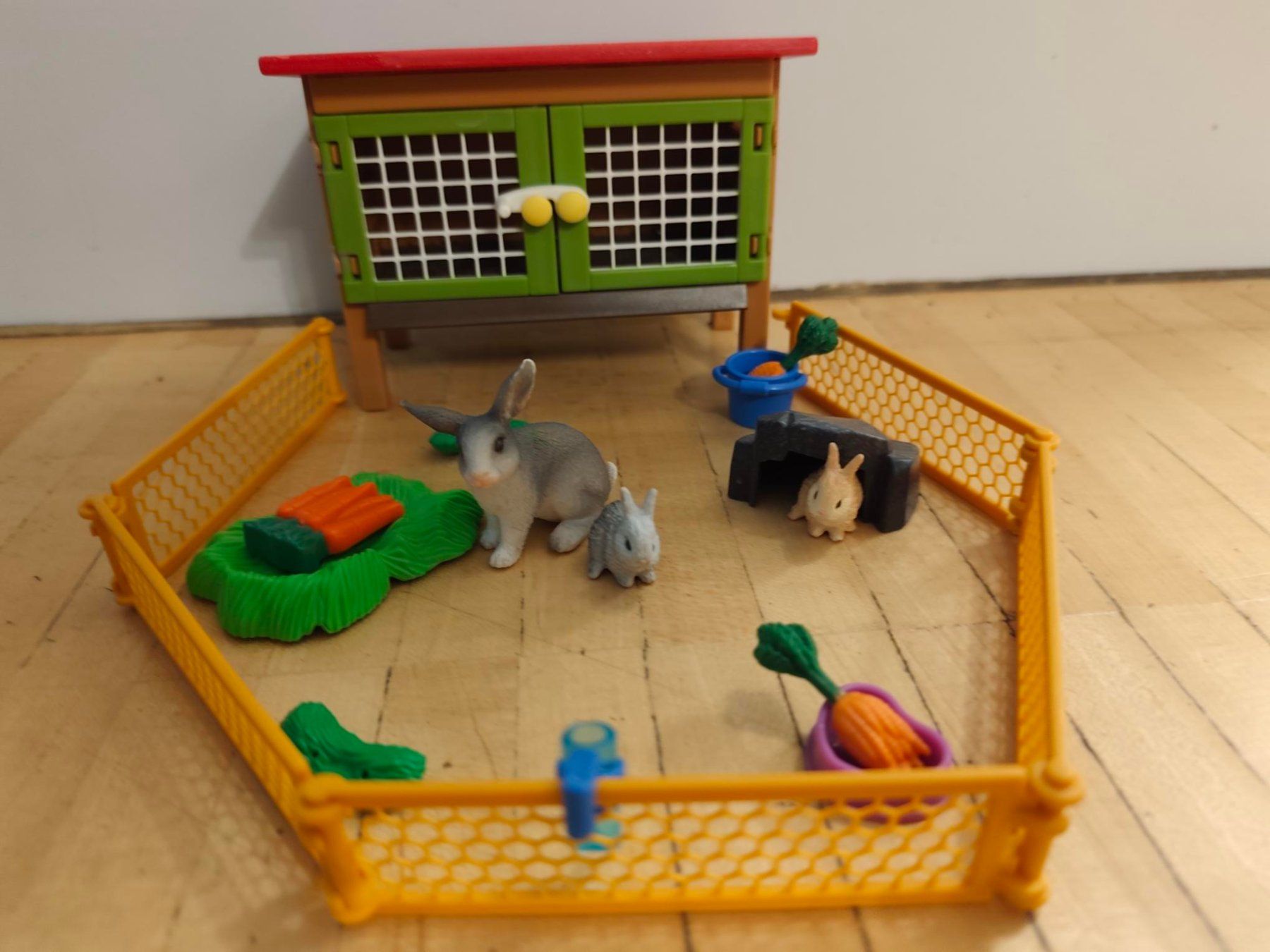 Schleich Giocattoli: Schleich 42728 Kaninchenstall – Usato da Elsau venduto da Chaefer32