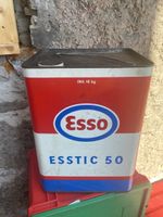 Blechkanister Esso Esstic 50 INH. 18 kg leer