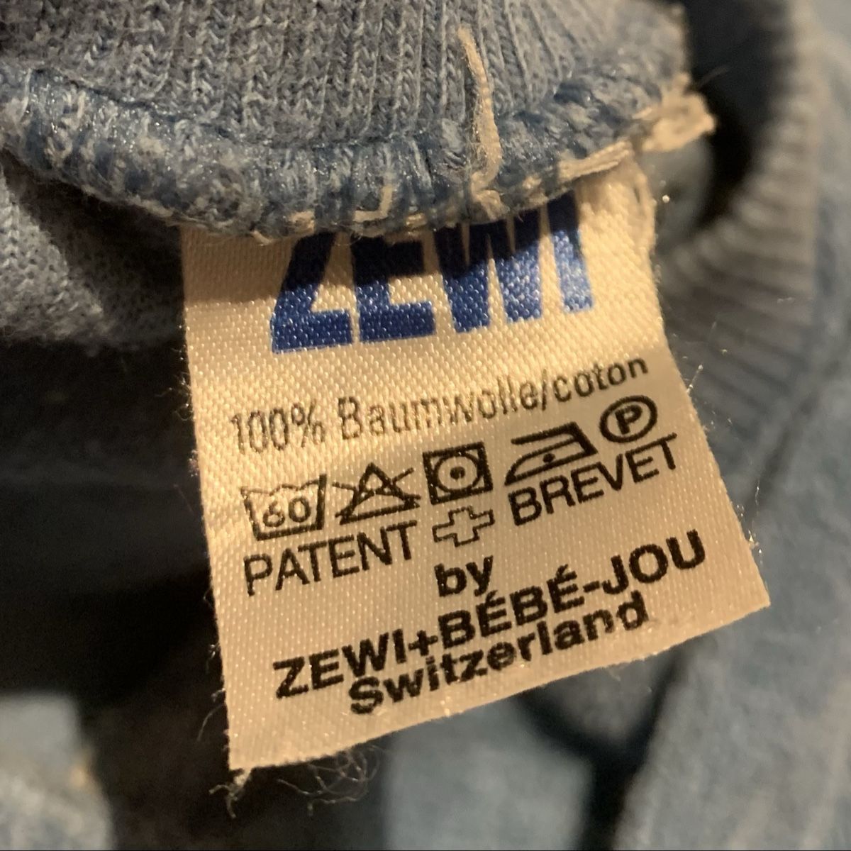 Zewi Coperte: Zewi Decke 70x140cm dunkelblau – Usato da Goldingen venduto da Bergler012 3