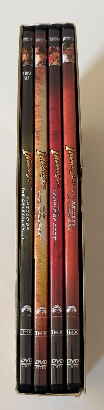Tutti i DVDs: Indiana Jones The Complete Collection DVD Boxset – Nuovo (secondo la descrizione) da Altstätten SG venduto da sheamus 7