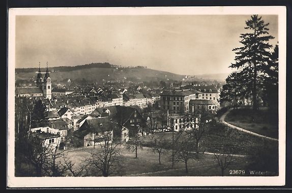 Ansichtskarten: AK Winterthur, Totalansicht – Gebraucht aus Berlin von bartko-reher