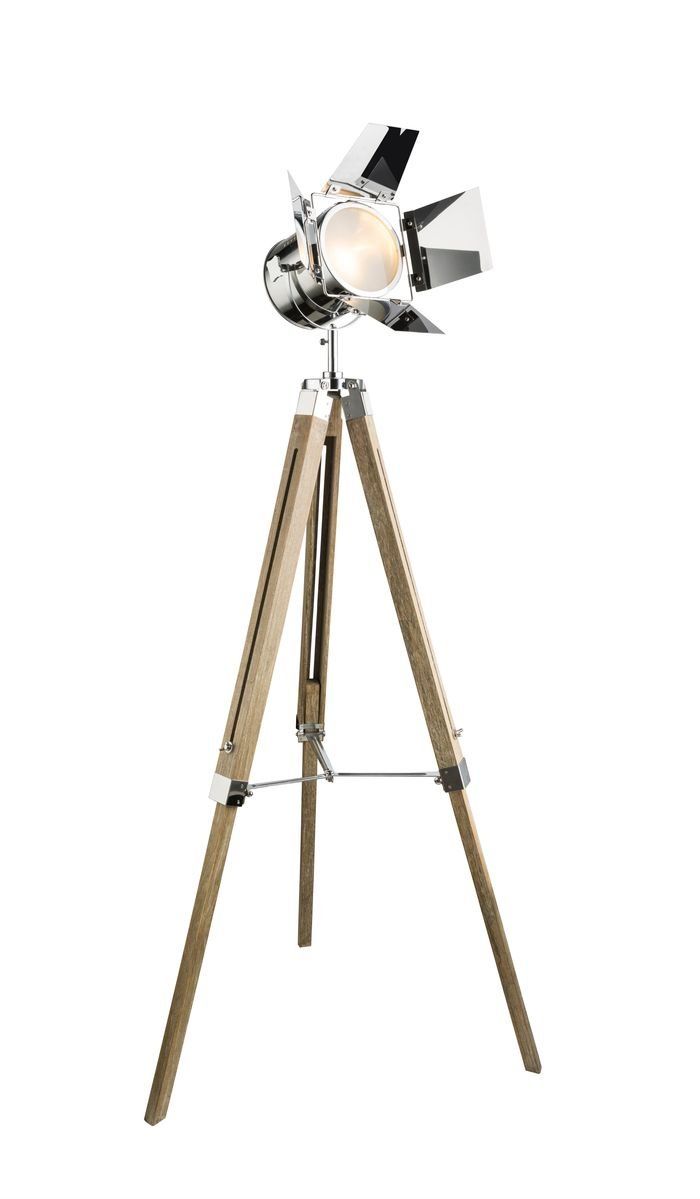 Lampade: Stehlampe EVY, Holz, Globo 58289 – Nuovo e nell'imballaggio originale da Bottighofen venduto da swisshandel24