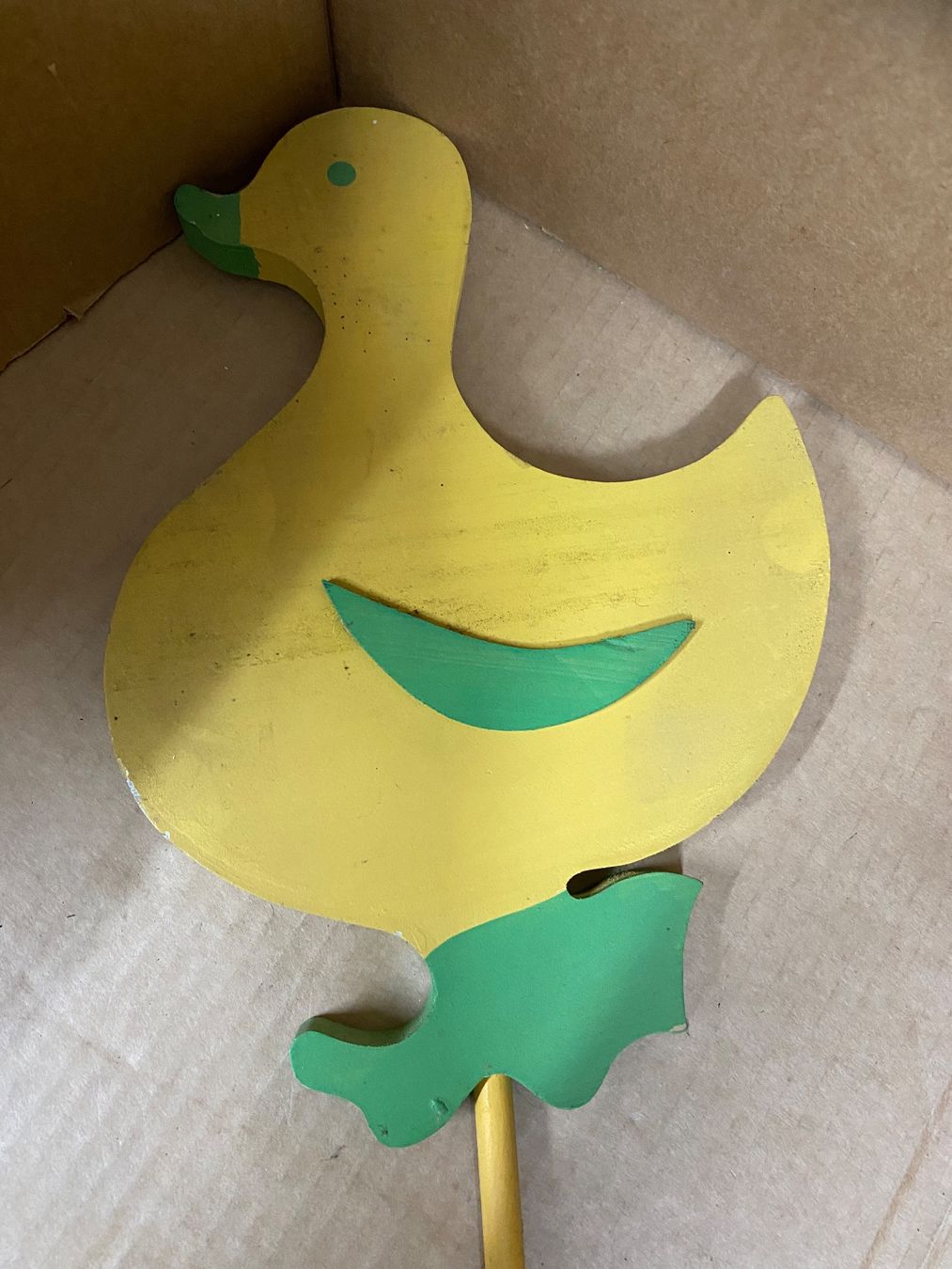 Tutte le decorazioni: Holz Steckfigur Ente gelb – Usato da Eschlikon TG venduto da ArtRec 1