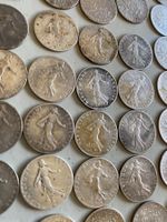 Frankreich Silbergeld 95x semeuses 50 Centimes ab 1898