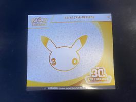 30th Celebration Elite Trainer Box OVP Sealed EN ab 1🔥