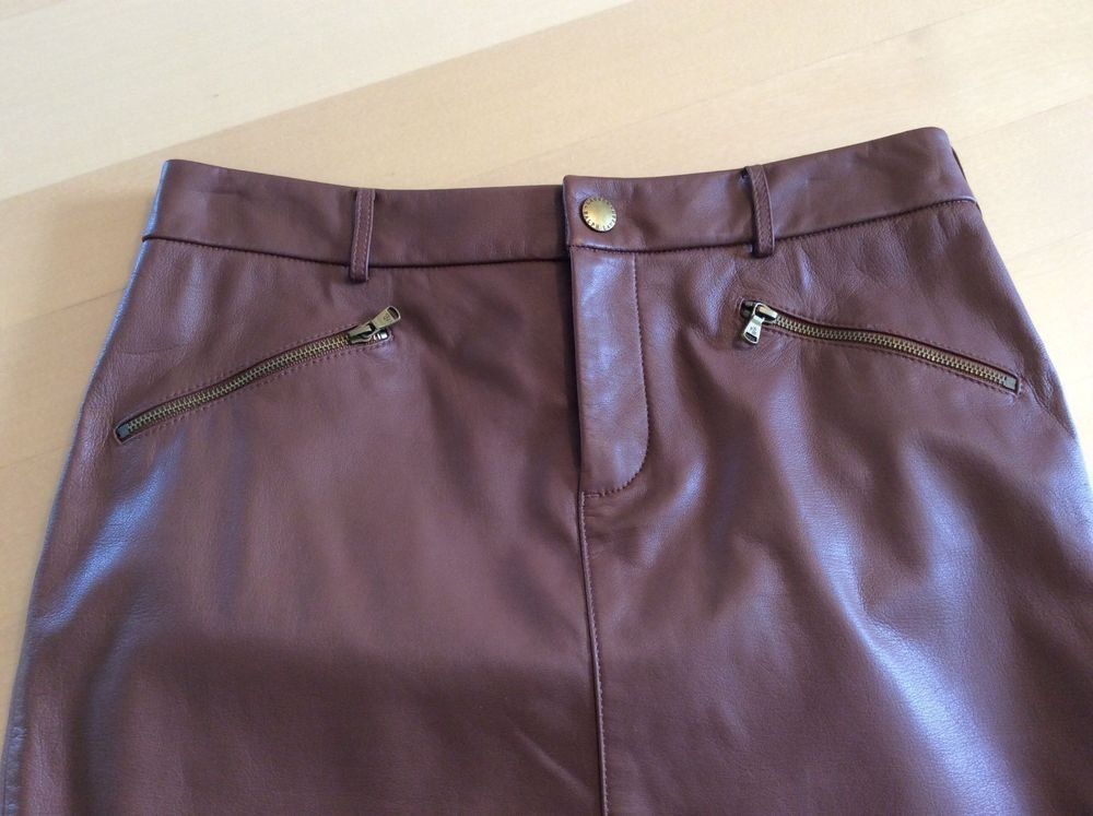 Ralph Lauren Röcke: Lederrock Ralph Lauren Gr. 2 – Neu (gemäss Beschreibung) aus Erschmatt von Gragetsch 5