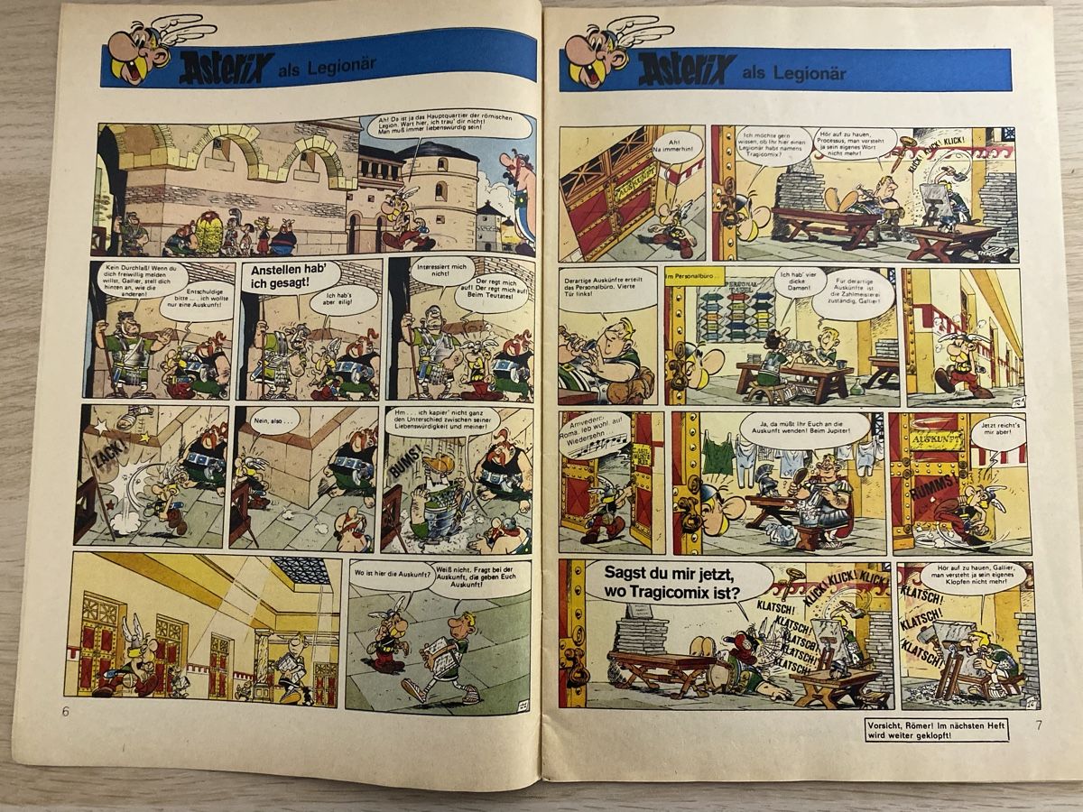 Comics: MV Comix: Isnogud & Asterix Heft 22, Nov. 1974 – Gebraucht aus Basel von spider-loc 1