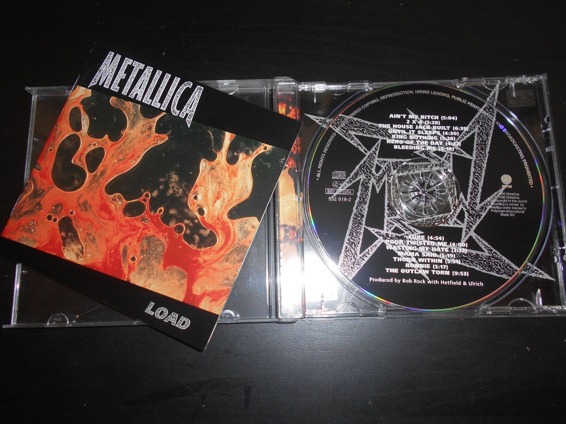 CD: Metallica – Load / 1996 – Usato da Aarberg venduto da witchhunter01