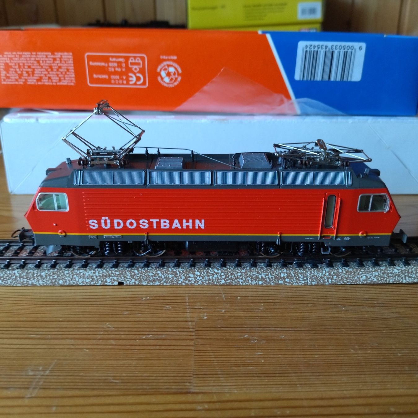 Roco Modelleisenbahnen: Roco Lok 43542 (877) – Defekt aus Basel von BeanieUp
