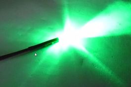 Lot de 5 x Led 12v 5mm Verte (d)