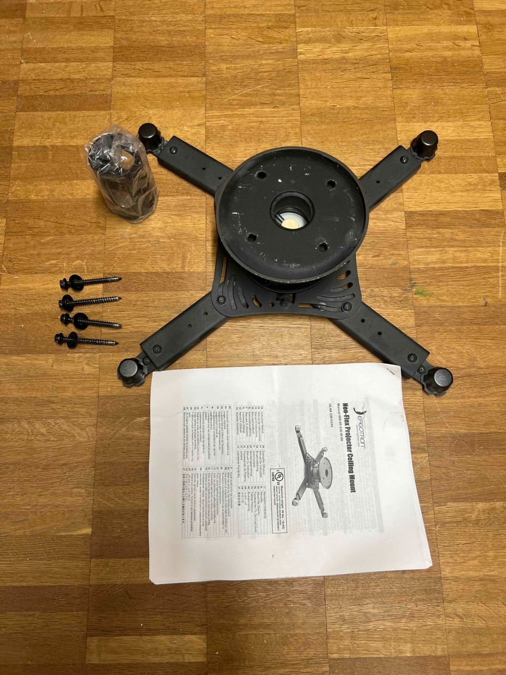 Ergotron Supporti a parete: Ergotron Neo-Flex Projektordeckenhalterung – Usato da Hinterkappelen venduto da vchico10