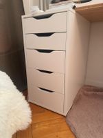 IKEA Alex drawer unit white 5 drawers H70cm W36cm