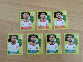 Panini WM 2026 verschiedene Bilder Jordanien